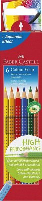 Faber-Castell Buntstifte Colour Grip, 6er Set
