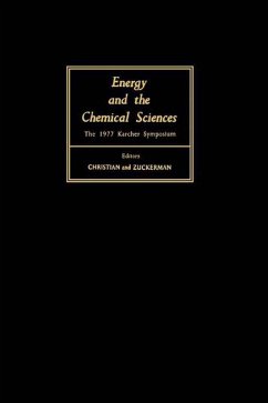Cover Energy and the Chemical Sciences (eBook, ePUB)