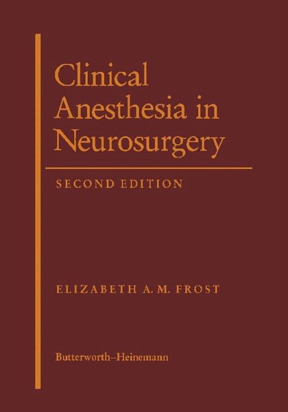Clinical Anesthesia in Neurosurgery (eBook, ePUB)