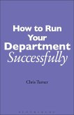 How to Run your Department Successfully (eBook, PDF)