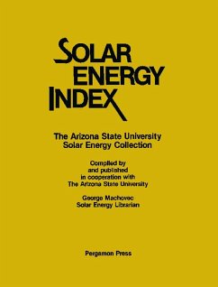 Solar Energy Index (eBook, ePUB) - Machovec, George