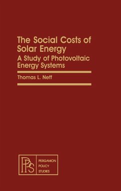 Cover The Social Costs of Solar Energy (eBook, ePUB)