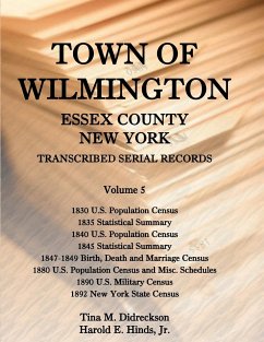 Town of Wilmington, Essex County, New York, Transcribed Serial Records - Hinds, Jr. Harold E.; Didreckson, Tina M.