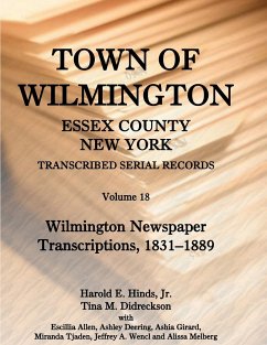 Town of Wilmington, Essex County, New York, Transcribed Serial Records - Hinds, Jr. Harold E.; Didreckson, Tina M.