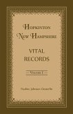 Hopkinton, New Hampshire, Vital Records, Volume 1