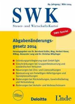 SWK-Spezial Abgabenänderungsgesetz 2014