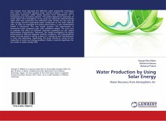 Water Production by Using Solar Energy