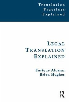 Legal Translation Explained - Alcaraz, Enrique; Hughes, Brian