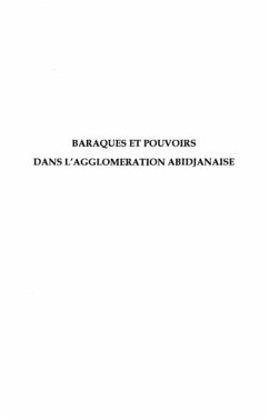 Cover Baraques et pouvoirs dans l'agglomeratio (eBook, PDF)