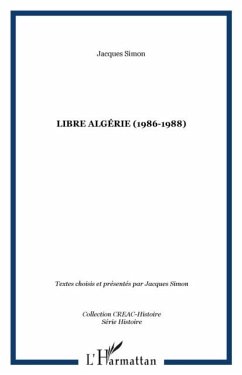 Cover Libre algerie 1986-1988 (eBook, PDF)
