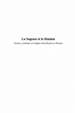La sagesse et le feminin (eBook, PDF)