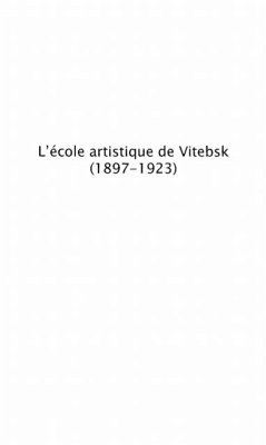 ecole artistique de vitebsk (eBook, PDF)