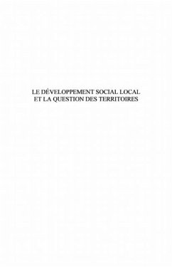 Le developpement social local et la question des territoires (eBook, PDF)