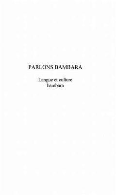 Cover PARLONS BAMBARA (eBook, PDF)