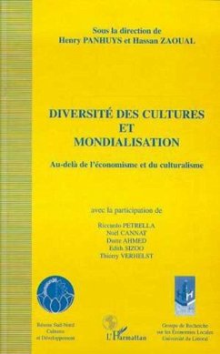 Cover DIVERSITE DES CULTURES ET MONDIALISATION (eBook, PDF)