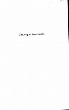 Cover Chroniques ivoiriennes (eBook, PDF)