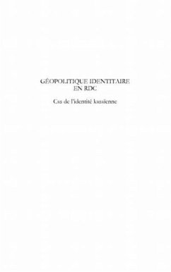 Geopolitique identitaire en rdc - cas de (eBook, PDF) - Philemon Muamba Mumbunda