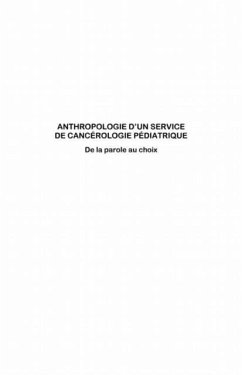 Cover Anthropologie d'un service de cancerologie pediatrique - de (eBook, PDF)