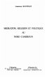 MIGRATION, RELIGION ET POLITIQUE AU... - Bild 1