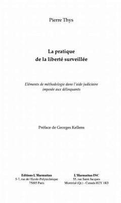 La pratique de la liberte surveillee (eBook, PDF) La pratique de la liberte surveillee (eBook, PDF)