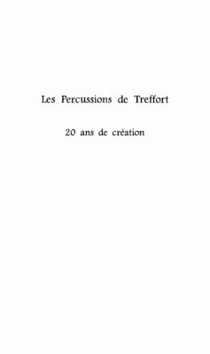 Les percussions de Treffort (eBook, PDF)