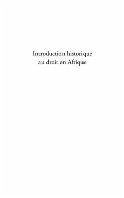 Introduction historique au droit en afri (eBook, PDF) Introduction historique au droit en afri (eBook, PDF)