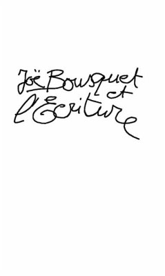 JOE BOUSQUET ET L'ECRITURE (eBook, PDF)