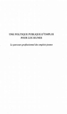 Une politique publique d'emploi pour les (eBook, PDF)