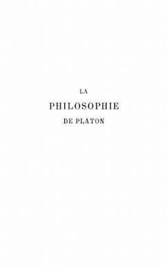 Philosophie de Platon La 2 (eBook, PDF)