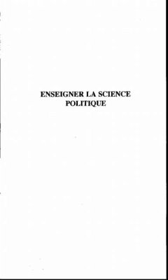 Enseigner la science politique (eBook, PDF) - Favre