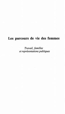 LES PARCOURS DE VIE DES FEMMES (eBook, PDF)