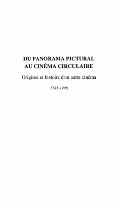 PANORAMA (DU) PICTURAL AU CINEMA CIRCULAIRE (eBook, PDF)