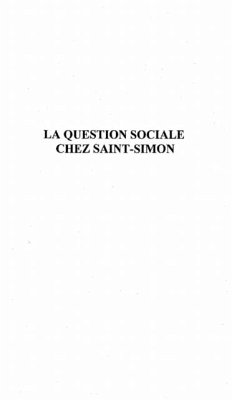 Question sociale chez saint-simon (eBook, PDF)