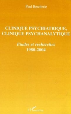 Cover Clinique psychiatrique clinique psychana (eBook, PDF)