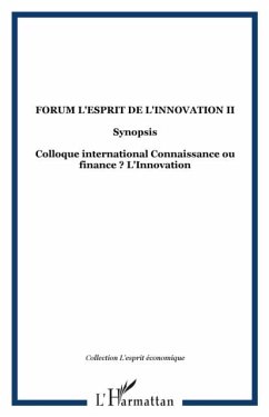 Forum l'Esprit de l'Innovation II (eBook, PDF)