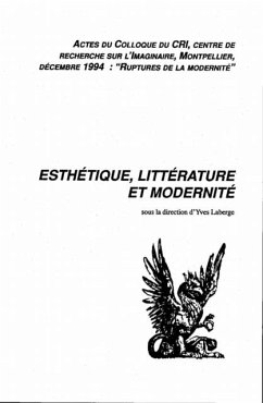 Esthetique, litterature, et modernite (eBook, PDF)