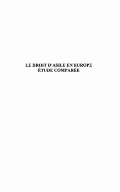 LE DROIT D'ASILE EN EUROPE (eBook, PDF)