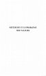Nietzsche et le probleme desvaleurs... - Bild 1