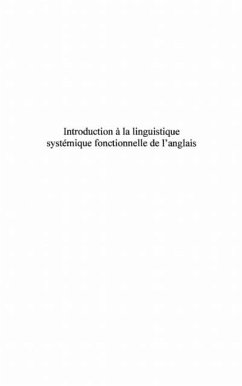 Introduction a la linguistiquesystemique fonctionnelle de l (eBook, PDF)