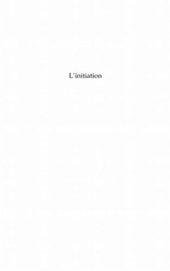L'initiation - theatre (eBook, PDF) - Adamou Ndam Njoya