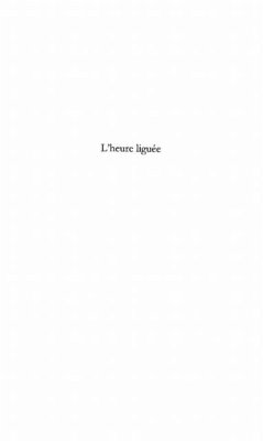 Cover L'heure liguee (eBook, PDF)