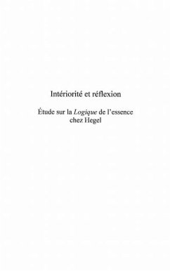 INTERIORITE ET REFLEXION (eBook, PDF)