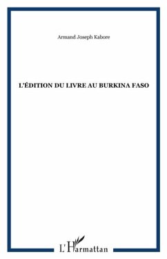 edition du livre au burkina faso (eBook, PDF)