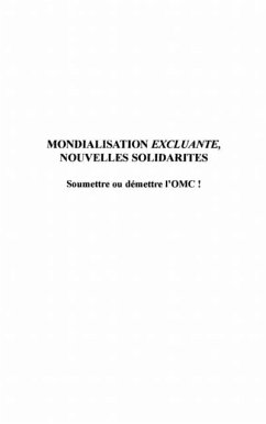 Cover Mondialisatin excluante nouvelles solida (eBook, PDF)