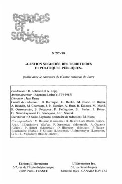 Cover GESTION NEGOCIEE DES TERRITOIRES ET POLITIQUES PUBLIQUES (n(deg)97-98) (eBook, PDF)