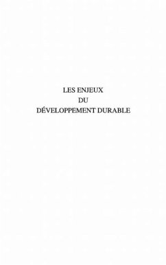 Cover Les enjeux du developpement durable (eBook, PDF)