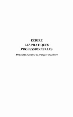 Ecrire les pratiques professionnelles (eBook, PDF) - Collectif