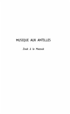 MUSIQUE AUX ANTILLES (eBook, PDF)