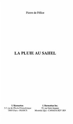 La pluie au Sahel (eBook, PDF)