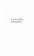 Je crois en Dieu moi non plus (eBook,... - Bild 1